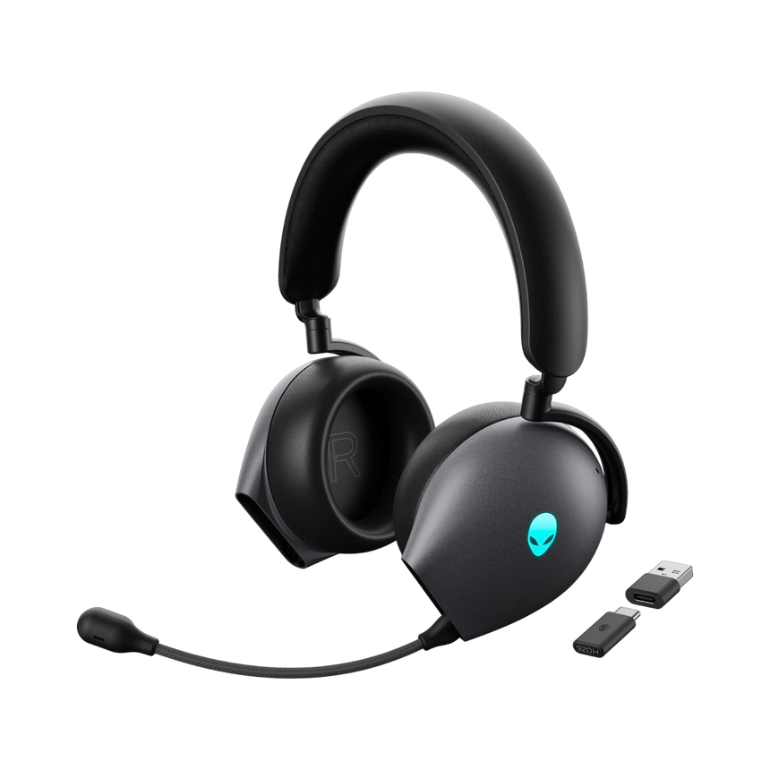 Dell Alienware AW920H Tri-Mode Wireless Gaming Headset (Dark Side of the Moon) — Being Shipped