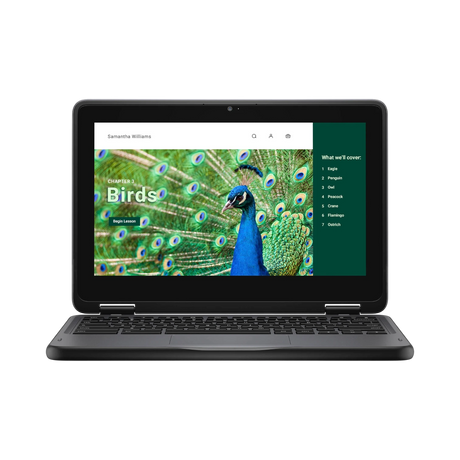Dell 3120 11.6" Multi-Touch 2-in-1 Chromebook, Intel N100, 4GB RAM, 64GB eMMC — Being Shipped