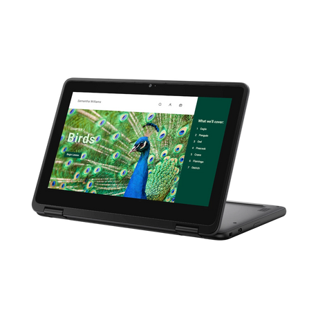 Dell 3120 11.6" Multi-Touch 2-in-1 Chromebook, Intel N100, 4GB RAM, 64GB eMMC — Being Shipped