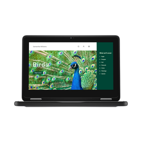 Dell 3120 11.6" Multi-Touch 2-in-1 Chromebook, Intel N100, 4GB RAM, 64GB eMMC — Being Shipped