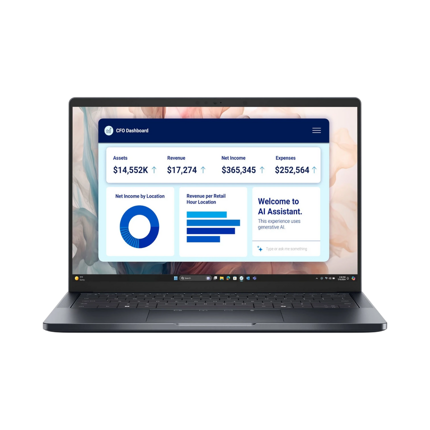 Dell Pro 14 14" Premium Laptop, Intel Core Ultra 7 268V, 32GB RAM, 512GB SSD — Being Shipped