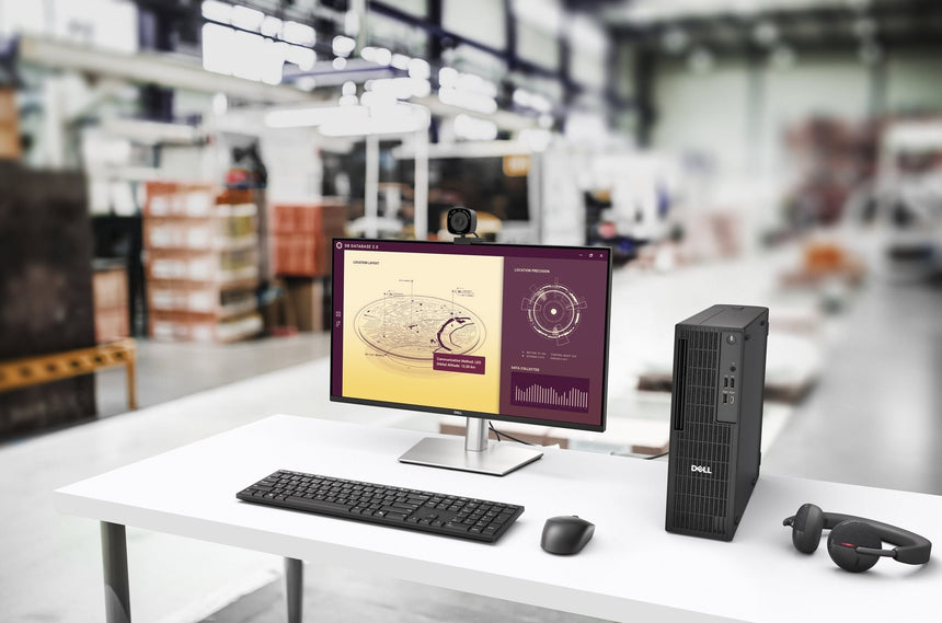 Dell Pro Slim Desktop Computer, AMD Ryzen 5 PRO 8700G, 16GB DDR5 RAM, 512GB SSD — Being Shipped