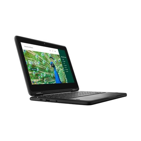 Dell 3120 11.6" Multi-Touch 2-in-1 Chromebook, Intel Celeron N100, 4GB RAM, 64GB eMMC — Being Shipped