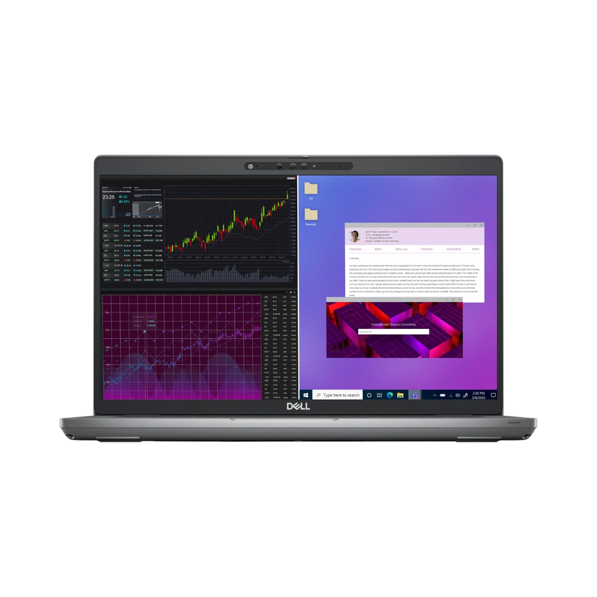 Dell Mobile Precision 3470 14" Mobile Workstation, Intel Core i7-1260P, NVIDIA T550, 16GB DDR5 RAM, 512GB SSD (Silver) — Being Shipped
