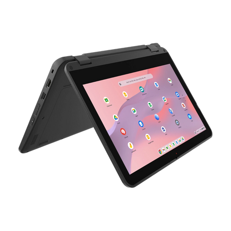 Lenovo 500e Gen 4s 11.6" Touchscreen Convertible 2 in 1 Chromebook, Intel N100, 8GB RAM, 64GB Flash Memory — Being Shipped