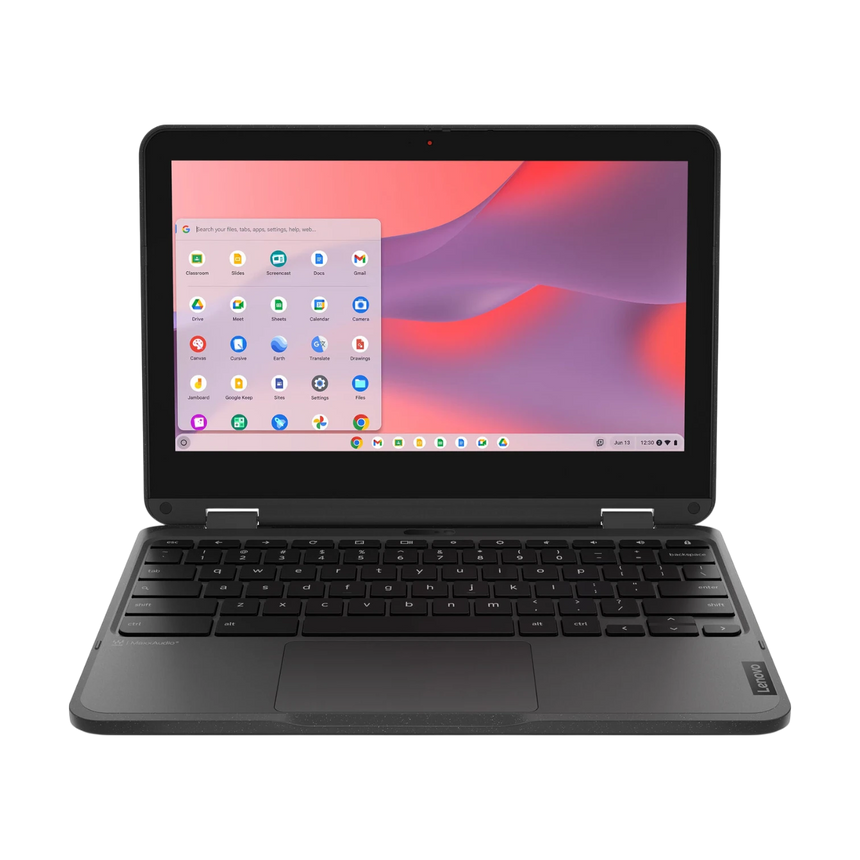 Lenovo 500e Gen 4s 11.6" Touchscreen Convertible 2 in 1 Chromebook, Intel N100, 8GB RAM, 64GB Flash Memory — Being Shipped