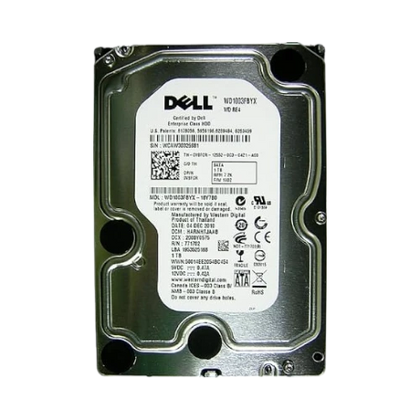 Dell 1TB 3.5" 7200RPM SATA HDD — Being Shipped