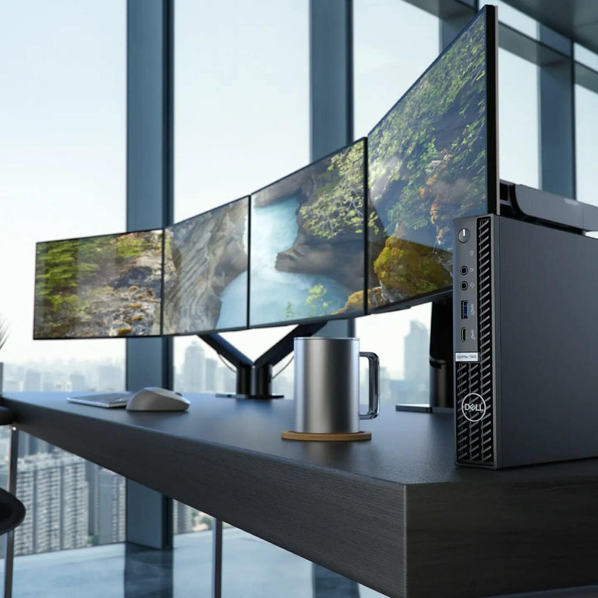 Dell OptiPlex 7000 Micro Desktop Computer, Intel Core i7-12700T, 16GB DDR4 RAM, 512GB SSD — Being Shipped