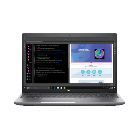 Dell Precision 3580 15.6" Mobile Workstation, Intel Core i5-1335U, 16GB DDR4 RAM, 256GB SSD (Wi-Fi) — Being Shipped