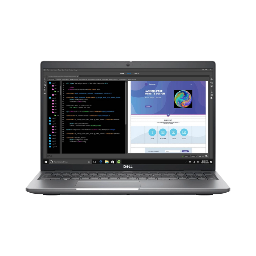 Dell Precision 3580 15.6" Mobile Workstation, Intel Core i5-1335U, 16GB DDR4 RAM, 256GB SSD (Wi-Fi) — Being Shipped
