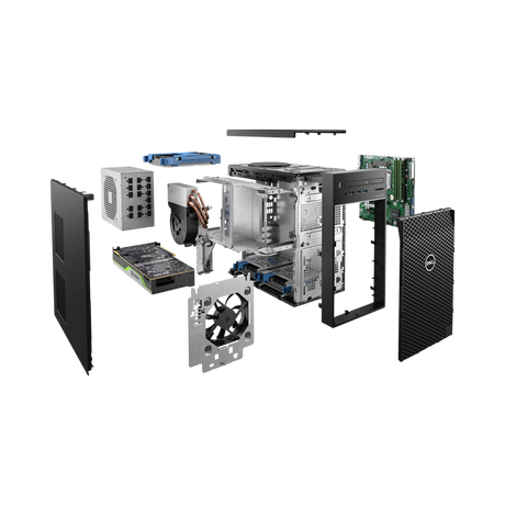 Dell Precision 3650 Tower Workstation, Intel Core i7-10700, NVIDIA Quadro P1000, 16GB DDR4 RAM, 512GB SSD — Being Shipped