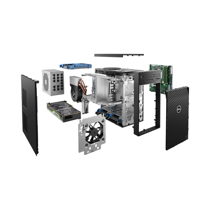 Dell Precision 3650 Tower Workstation, Intel Core i7-10700, NVIDIA Quadro P1000, 16GB DDR4 RAM, 512GB SSD — Being Shipped