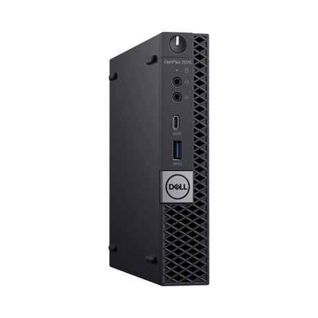 Dell OptiPlex 7070 Micro Desktop Computer, Intel Core i7-9700T, 16GB DDR4 RAM, 256GB SSD — Being Shipped