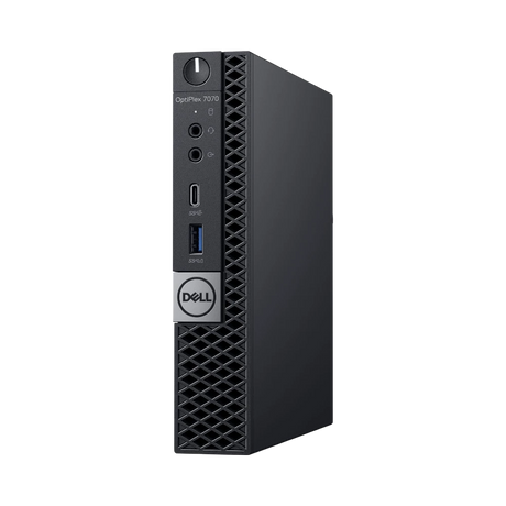 Dell OptiPlex 7070 Micro Desktop Computer, Intel Core i7-9700T, 16GB DDR4 RAM, 256GB SSD — Being Shipped