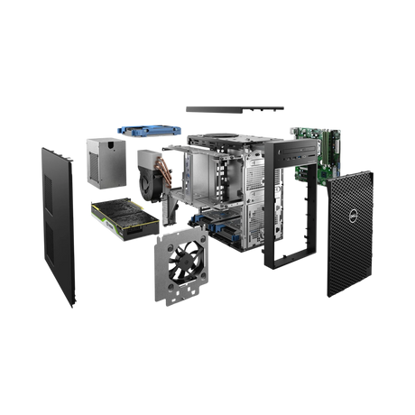 Dell Precision 3640 Tower Workstation, Intel Core i7-10700, NVIDIA Quadro P2200, 16GB DDR4 RAM, 512GB SSD — Being Shipped