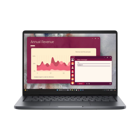 Dell Pro 14 14" Laptop, Intel Core 5 120U, 16GB DDR5 RAM, 256GB SSD — Being Shipped