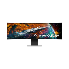 Samsung Odyssey QD-OLED G9 49" 32:9 240Hz QHD HDR OLED Curved Ultrawide Gaming Monitor (Silver) — Being Shipped