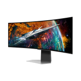 Samsung Odyssey QD-OLED G9 49" 32:9 240Hz QHD HDR OLED Curved Ultrawide Gaming Monitor (Silver) — Being Shipped