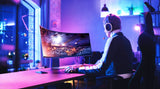 Samsung Odyssey QD-OLED G9 49" 32:9 240Hz QHD HDR OLED Curved Ultrawide Gaming Monitor (Silver) — Being Shipped