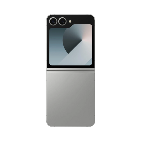 Samsung Galaxy Z Flip6 Smartphone, Snapdragon 8 Gen 3, 12GB RAM, 512GB Storage (Unlocked, Silver Shadow) — Being Shipped