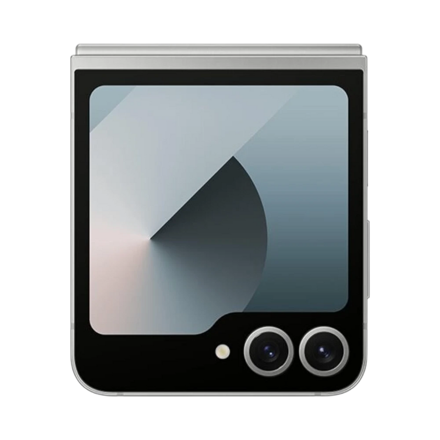 Samsung Galaxy Z Flip6 Smartphone, Snapdragon 8 Gen 3, 12GB RAM, 512GB Storage (Unlocked, Silver Shadow) — Being Shipped