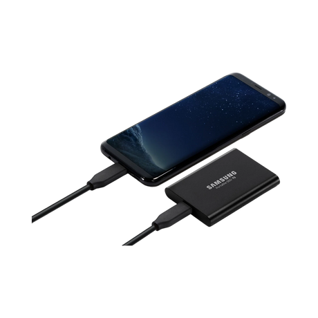 Samsung T5 2TB USB 3.1 Type-C Portable SSD (Black) — Being Shipped