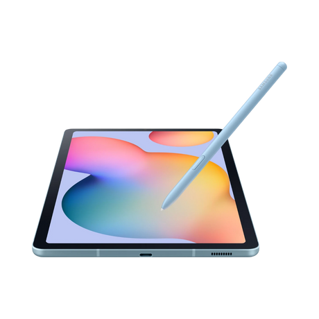 Samsung Galaxy Tab S6 Lite 10.4" Android Tablet, Exynos 9610, 4GB RAM, 128GB Storage (Wi-Fi Only, Angora Blue) — Being Shipped