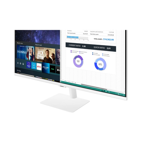 Samsung LS27AM501NNXZA 27" 16:9 60Hz FHD VA LCD Smart Monitor (White) — Being Shipped