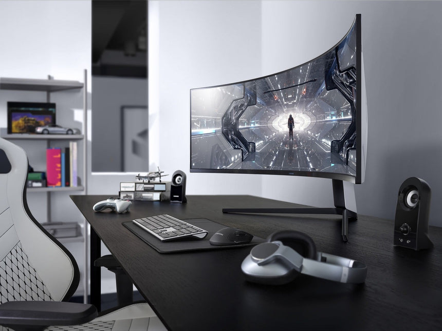 Samsung Odyssey G9 49" 32:9 240Hz WQHD HDR VA LCD NVIDIA G-SYNC Curved Gaming Monitor — Being Shipped
