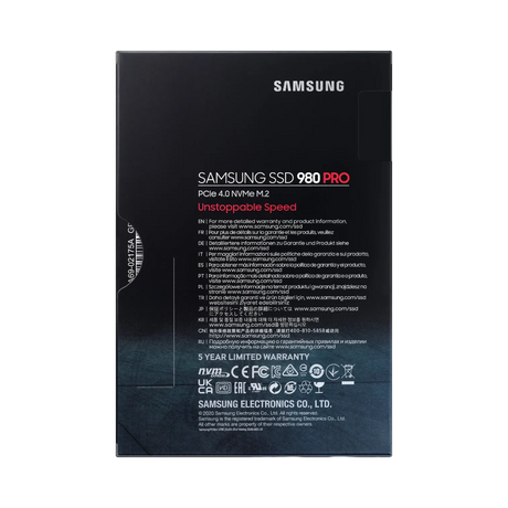 Samsung 980 PRO 1TB M.2 2280 NVMe PCIe 4.0 7000MB/s SSD — Being Shipped