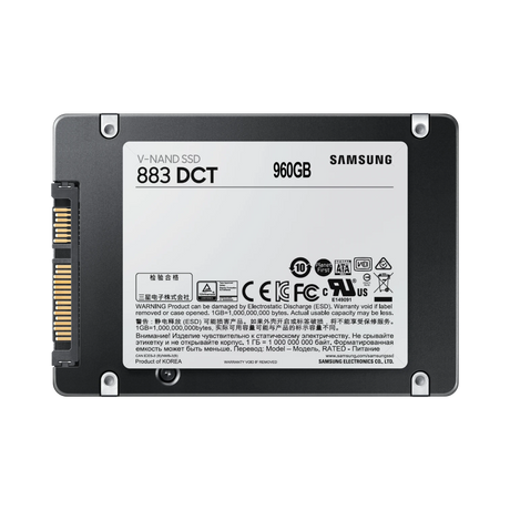 Samsung 883 DCT 960GB 2.5" SATA 6Gb/s Internal SSD — Being Shipped