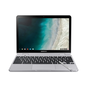 Samsung Chromebook Plus V2 12.2" Multi-Touch Laptop, Intel Celeron 3965Y, 4GB RAM, 32GB eMMC (Stealth Silver) — Being Shipped
