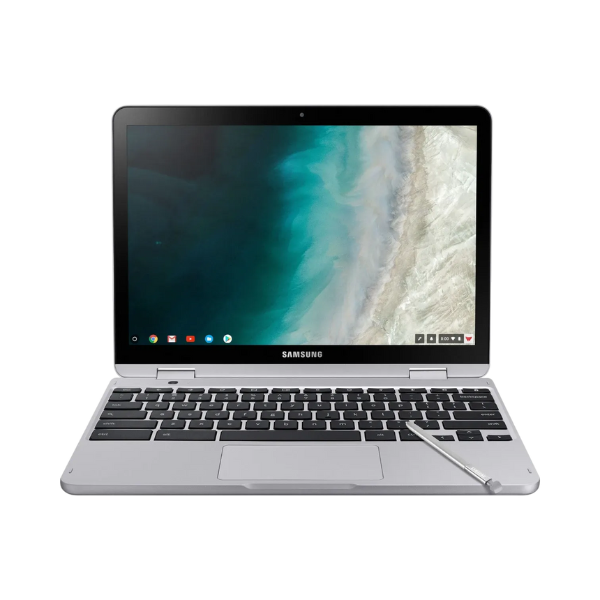 Samsung Chromebook Plus V2 12.2" Multi-Touch Laptop, Intel Celeron 3965Y, 4GB RAM, 32GB eMMC (Stealth Silver) — Being Shipped