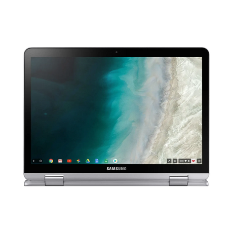 Samsung Chromebook Plus V2 12.2" Multi-Touch Laptop, Intel Celeron 3965Y, 4GB RAM, 32GB eMMC (Stealth Silver) — Being Shipped