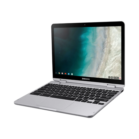 Samsung Chromebook Plus V2 12.2" Multi-Touch Laptop, Intel Celeron 3965Y, 4GB RAM, 32GB eMMC (Stealth Silver) — Being Shipped