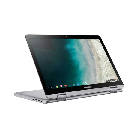 Samsung Chromebook Plus V2 12.2" Multi-Touch Laptop, Intel Celeron 3965Y, 4GB RAM, 32GB eMMC (Stealth Silver) — Being Shipped