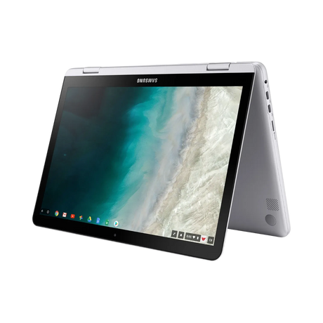 Samsung Chromebook Plus V2 12.2" Multi-Touch Laptop, Intel Celeron 3965Y, 4GB RAM, 32GB eMMC (Stealth Silver) — Being Shipped