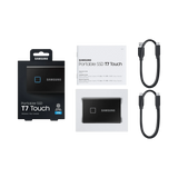Samsung T7 Touch 2TB USB 3.2 Gen 2 Portable SSD (Black) — Being Shipped