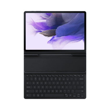 Samsung Slim Book Cover Keyboard for 12.4" Galaxy Tab S7+, S7 FE & S8+ (Black) — Being Shipped