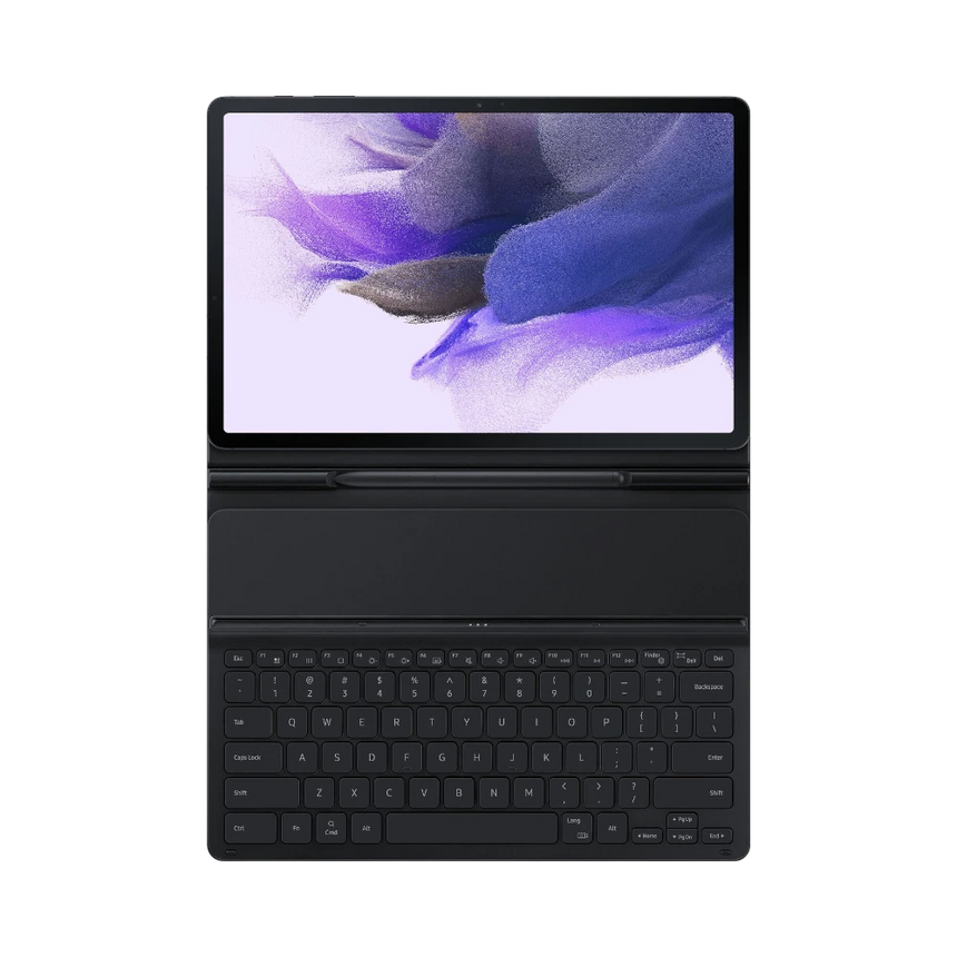 Samsung Slim Book Cover Keyboard for 12.4" Galaxy Tab S7+, S7 FE & S8+ (Black) — Being Shipped
