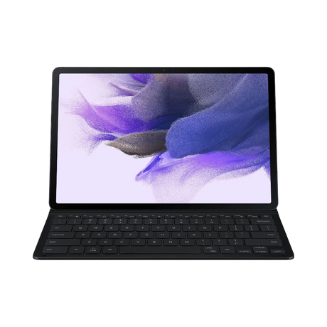 Samsung Slim Book Cover Keyboard for 12.4" Galaxy Tab S7+, S7 FE & S8+ (Black) — Being Shipped