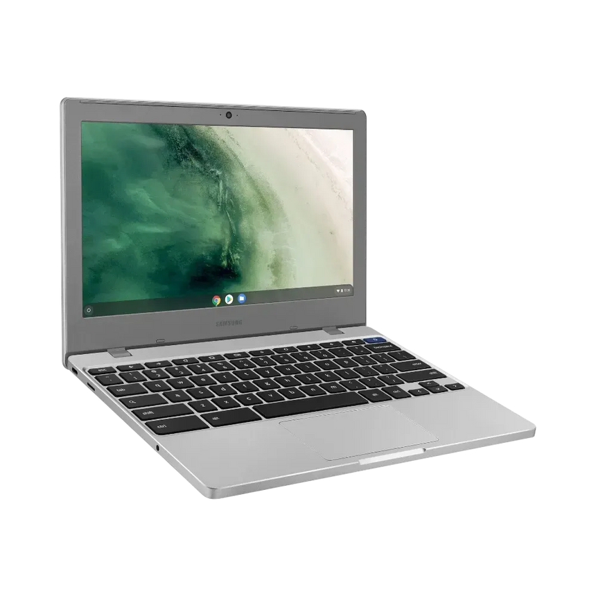 Samsung Chromebook 4 11.6" Notebook, Intel Celeron N4000, 4GB RAM, 32GB eMMC (Platinum Titan) — Being Shipped