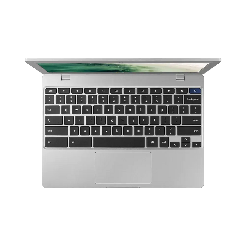 Samsung Chromebook 4 11.6" Notebook, Intel Celeron N4000, 4GB RAM, 32GB eMMC (Platinum Titan) — Being Shipped