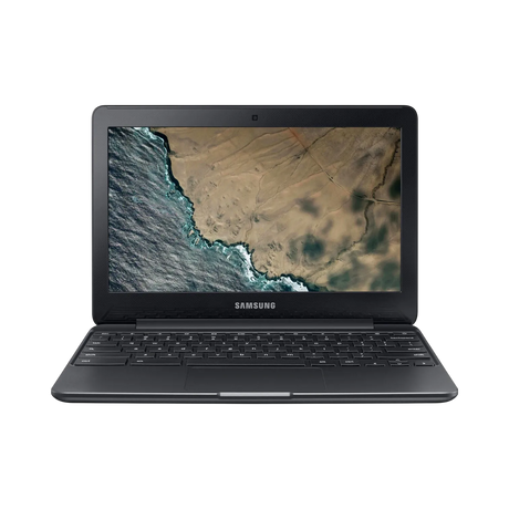 Samsung Chromebook 3 11.6" Notebook, Intel Celeron N3060, 4GB RAM, 32GB eMMC (Night Charcoal) — Being Shipped