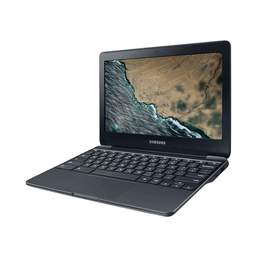 Samsung Chromebook 3 11.6" Notebook, Intel Celeron N3060, 4GB RAM, 32GB eMMC (Night Charcoal) — Being Shipped