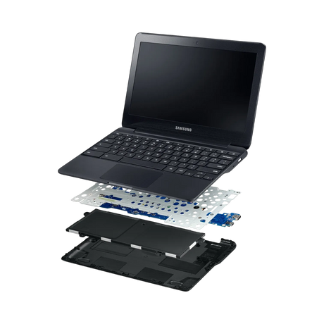 Samsung Chromebook 3 11.6" Notebook, Intel Celeron N3060, 4GB RAM, 32GB eMMC (Night Charcoal) — Being Shipped