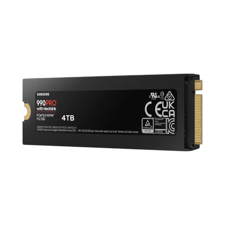 Samsung 990 PRO 4TB M.2 2280 PCIe 4.0 x4 Internal SSD with Heatsink — Being Shipped
