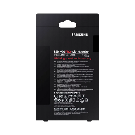 Samsung 990 PRO 4TB M.2 2280 PCIe 4.0 x4 Internal SSD with Heatsink — Being Shipped