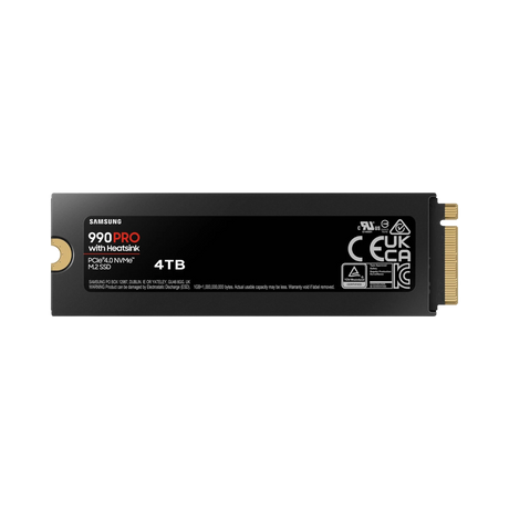 Samsung 990 PRO 4TB M.2 2280 PCIe 4.0 x4 Internal SSD with Heatsink — Being Shipped