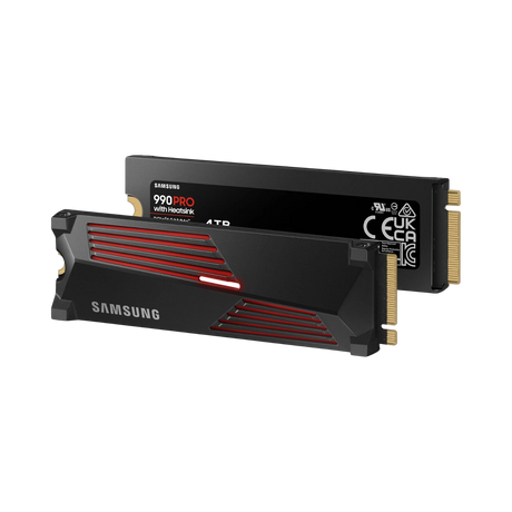 Samsung 990 PRO 4TB M.2 2280 PCIe 4.0 x4 Internal SSD with Heatsink — Being Shipped
